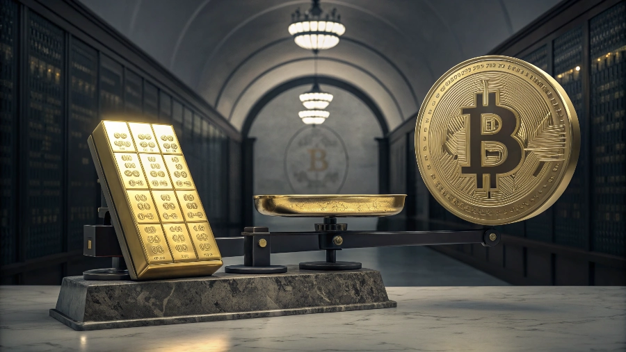 بیت ‌کوین در حال تبدیل شدن به ذخایر بانک‌های مرکزی