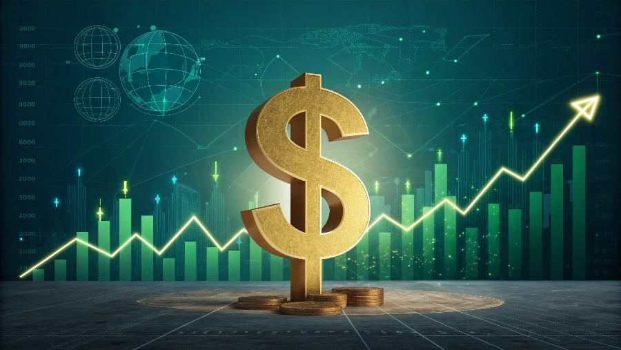 ارزش قیمت دلار در مسیر صعود