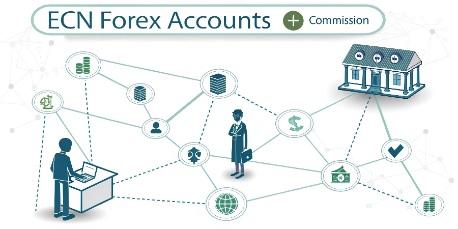 کمیسیون در حساب ECN و نحوه محاسبه آن