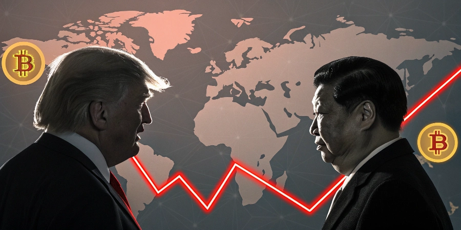 سقوط بیت کوین تا ۱۱۲ هزار دلار؛ بازار در انتظار تصمیم فدرال رزرو و دیدار ترامپ–شی