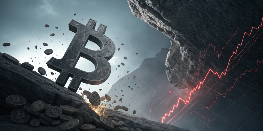 سقوط بیت کوین به زیر 100 هزار دلار؛ ورود بیت کوین به کانال نزولی